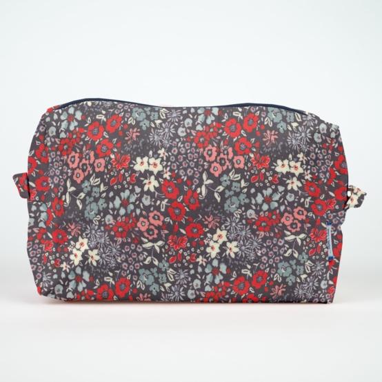 Rectangular toiletry bag jardin d'aurore