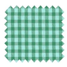 Cotton fabric ex2534 bright green seersucker gingham