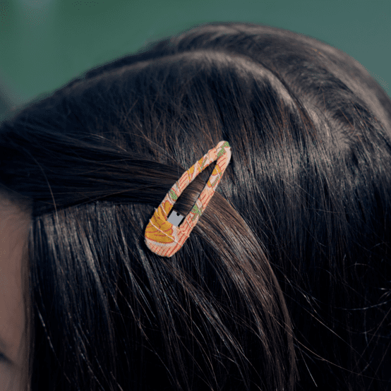 Fabric hair clip shanti