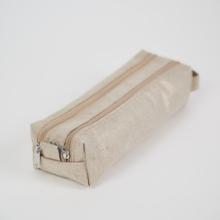 Double compartment school kit golden linen