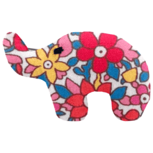 Elephant clip cocktail de fleurs