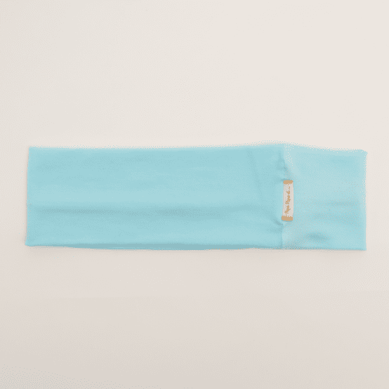 Stretch jersey headband  azur