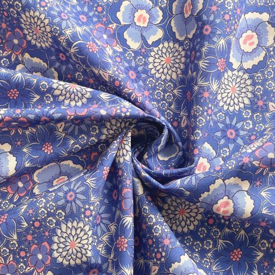 Cotton fabric lavandula