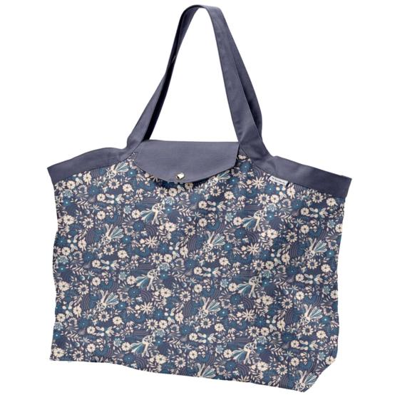 Tote bag with a zip parade royale