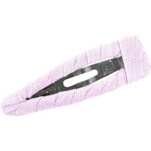 Fabric hair clip light pink