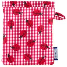 Make-up Remover Glove ladybird gingham