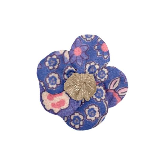 Mini Flower petal hair slide lavandula