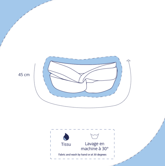 children's double-breasted headband parade royale