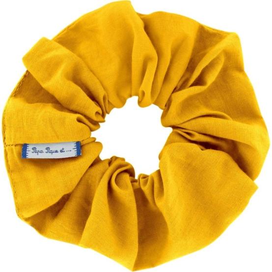 Scrunchie yellow ochre