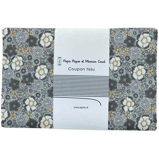 1 m fabric coupon ex2578 blue grey lavandula