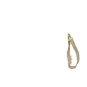 Removable strip golden linen