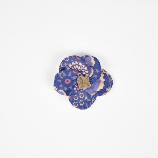 Flower petal hair slide small  lavandula