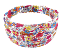 Headscarf headband- child size tutti fleuri