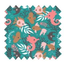 Cotton fabric sous l'océan