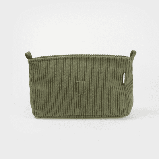 Base of shoulder bag khaki large corduroy