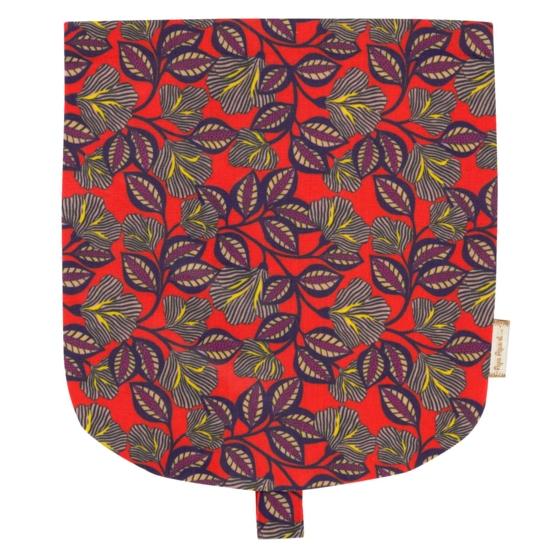 Flap of small shoulder bag calypso