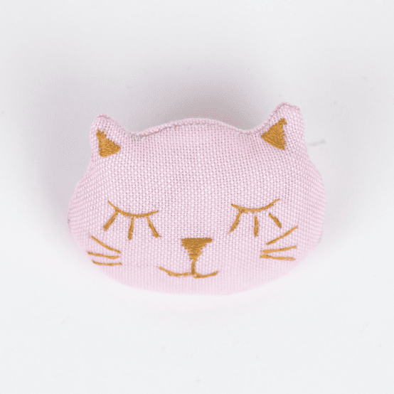 Meow hair slide light pink