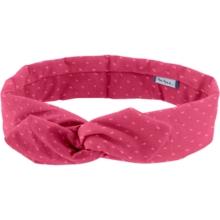 Wire headband retro plumetis rose fuchsia