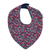 bandana bib romance fleurie