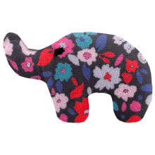 Elephant clip romance fleurie