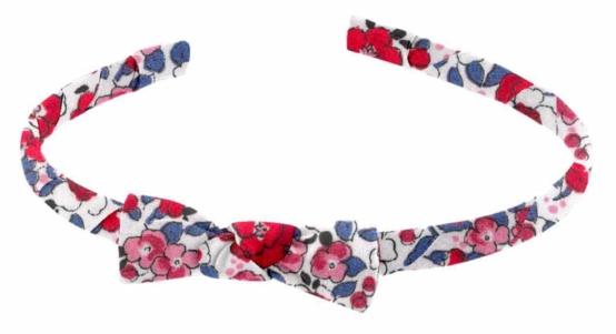 Thin headband rouge corolle