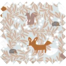 Coated fabric amis des bois