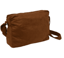 Base of satchel bag suédine fauve