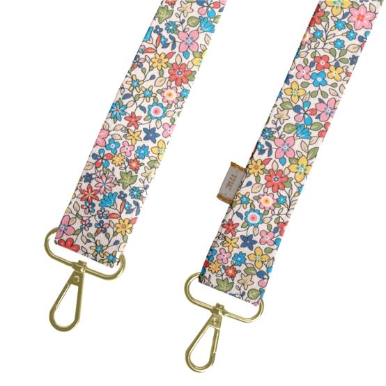 Narrow shoulder strap mille et une fleurs