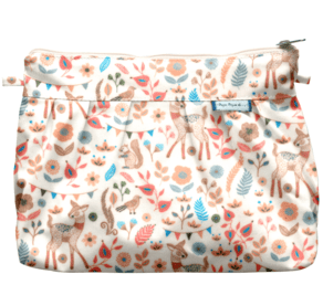 Pleated clutch bag douceur des bois