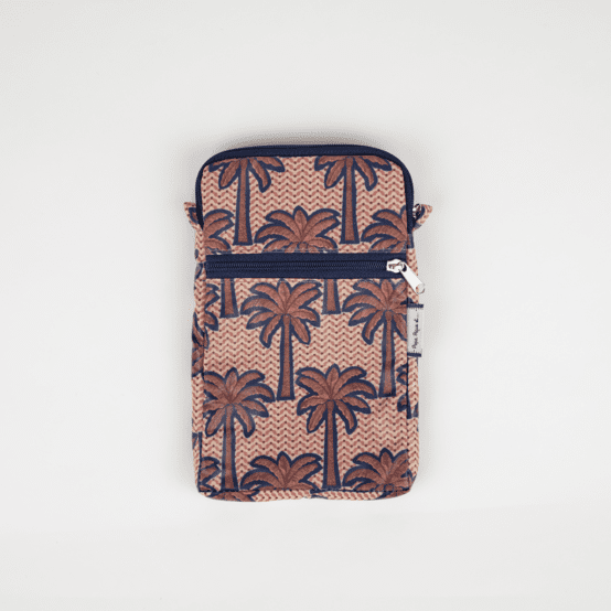 Quilted phone pocket palmeraie