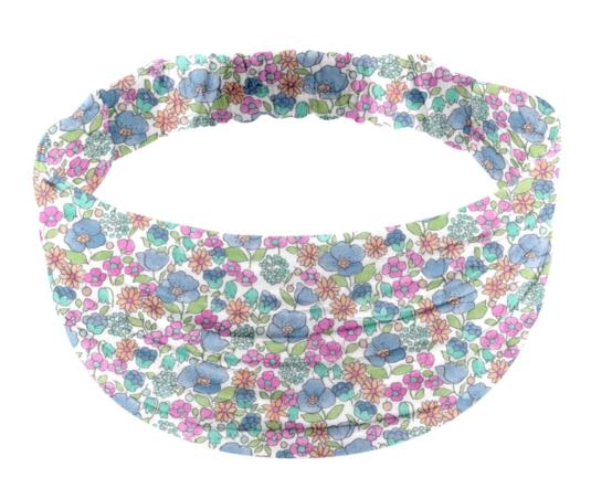 Headscarf headband- child size pastel fleuri