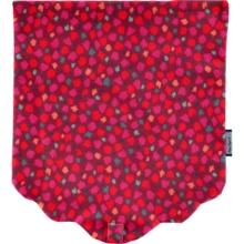 Rabat besace petit nuage pompons cerise