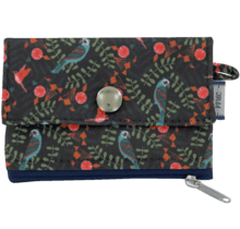 zipper pouch card purse birdy