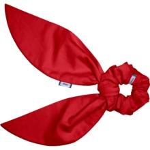 Short tail scrunchie red