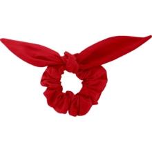 Bunny ear Scrunchie red