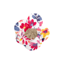 Mini Flower petal hair slide lianes printanieres