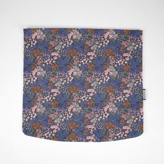 Square flap of saddle bag  monet lilas