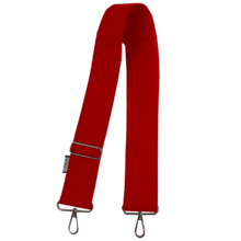 Wide shoulder strap red