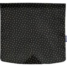 Square flap of saddle bag  golden straw