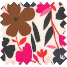 Coated fabric champ floral