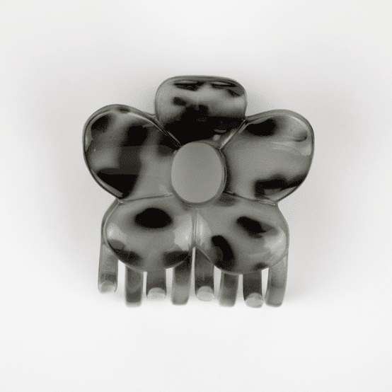 Large Flower Hair Clip cheetah