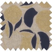 Coated fabric citrons dorés