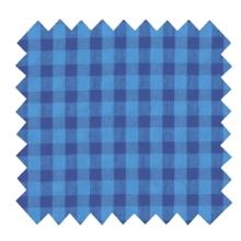 Cotton fabric ex2533 navy blue seersucker gingham