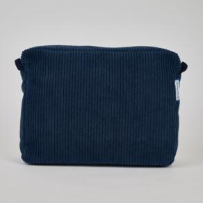 Large shoulder bag base large navy orduroy