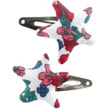 Star hair-clips prairie fleurie
