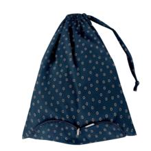 Lingerie bag bulle bronze marine
