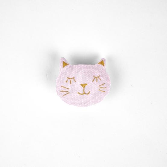Meow hair slide light pink