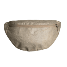 Banana bag golden linen