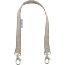 Removable strip silver linen