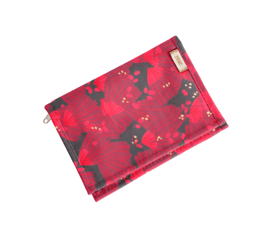 Compact wallet féérie fuchsia